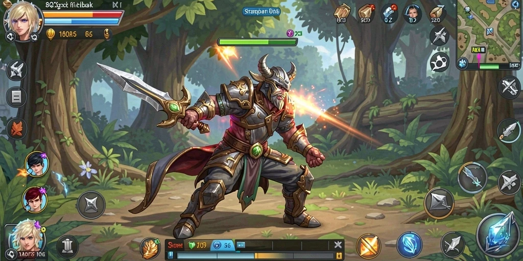 Tangkapan layar gameplay SLG 8QR yang menarik dan penuh strategi.