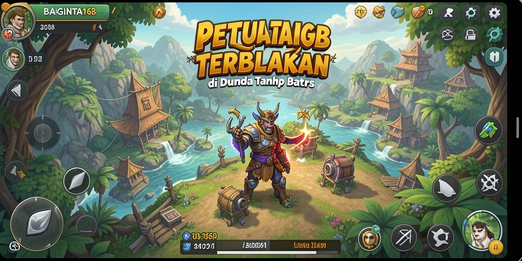 Tampilan gameplay <strong>BAGINTA168</strong> yang menawan dalam dunia terbuka.