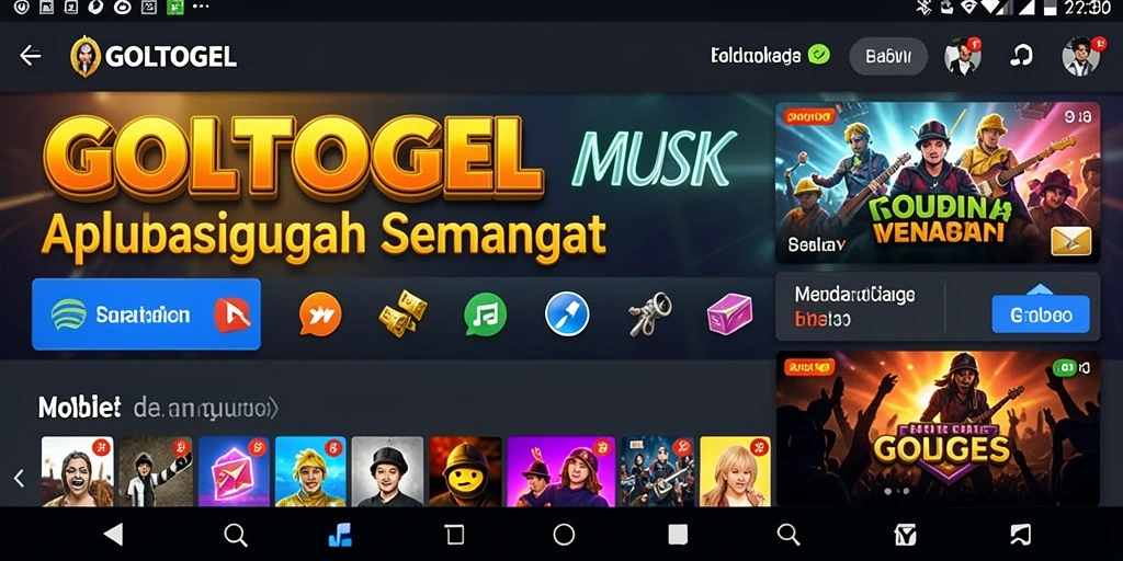 Tangkapan layar dari gameplay GOLTOGEL yang menggembirakan.