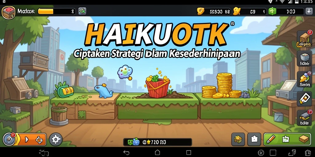 Gameplay HAIKUOTK yang menarik dengan elemen idle yang menakjubkan.