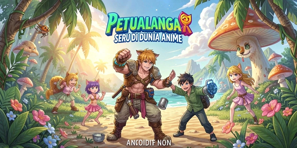 Tampilan gameplay MPOID yang memukau dengan karakter anime favorit.