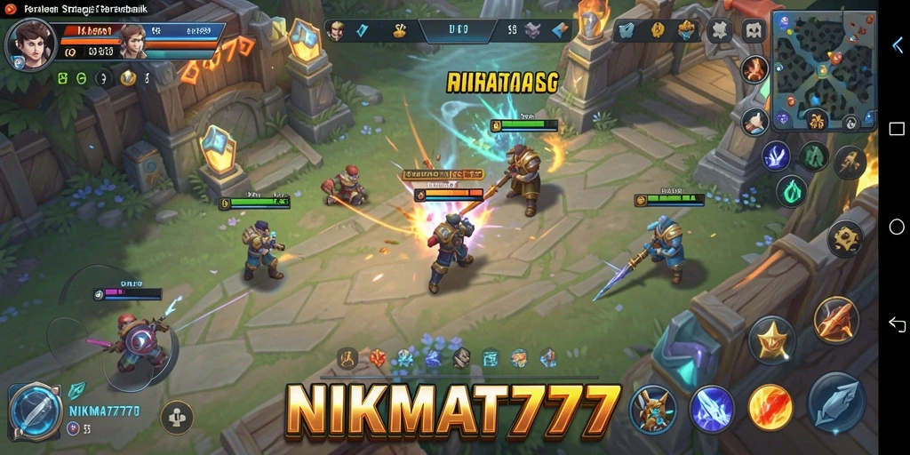 Tampilan gameplay seru dari NIKMAT777 dengan strategi yang mendalam.