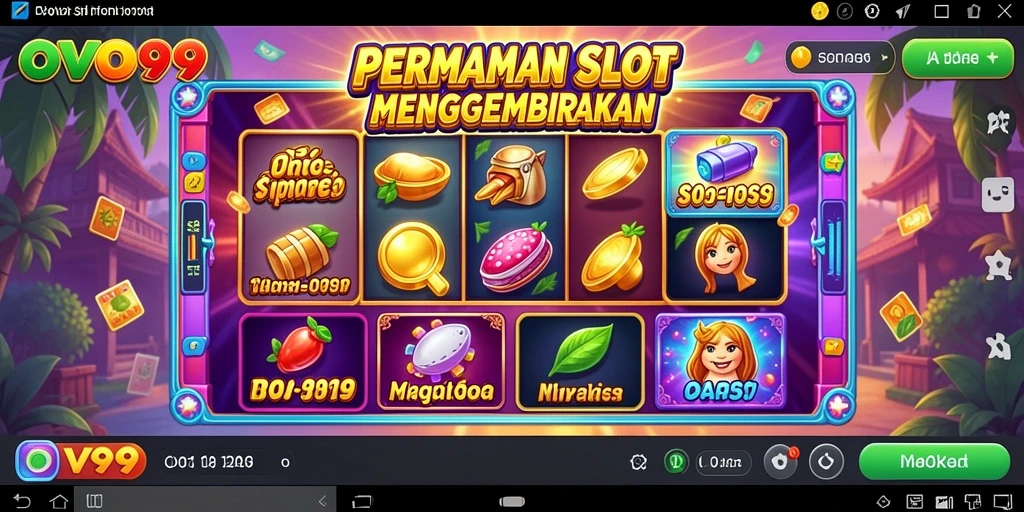Gameplay Slot yang menarik dan seru di OVO99.