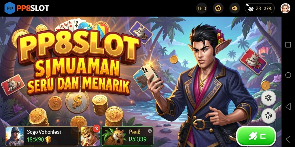 Tampilan gameplay menarik dari PP8SLOT yang menghadirkan keseruan bermain.