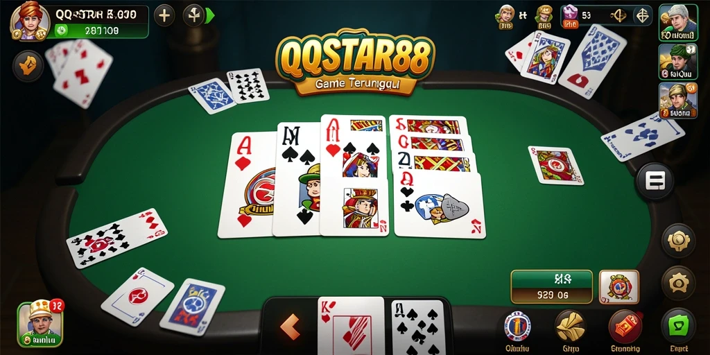 Tampilan gameplay menarik dalam QQSTAR88 yang seru.