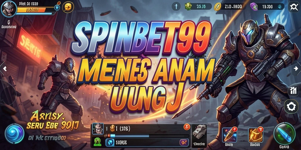 Tampilan aksi mendebarkan dalam gameplay SPINBET99.